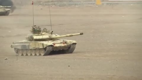 Indian Army T90 Bhishma Tanks Roaring At Ladakh