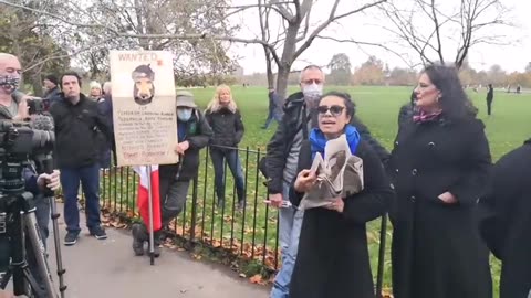 Tommy Robinson arrested in Hyde Park