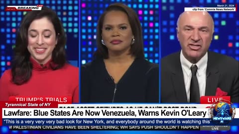 Blue States Are Now Venezuela, Warns Kevin O'Leary.