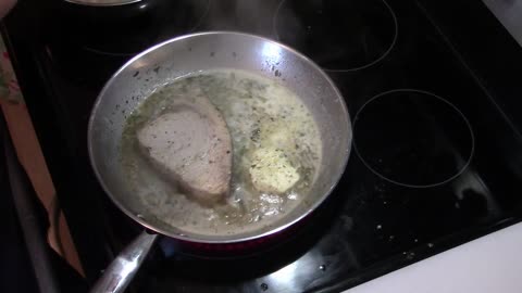 How to make pan seared swordfish bur blanc