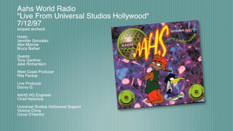"Live From Universal Studios Hollywood" 7/12/97