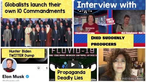 12/02/2022 Globalist 10 Commanments?? Died Suddenly Producers, Twitter Dump, Balenciaga & More