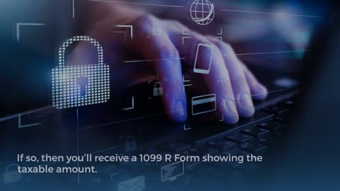 Why did you receive Form 1099 R?