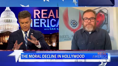 REAL AMERICA -- Dan Ball W/ Ricky Schroder, New Org. Combats Woke Hollywood, 2/12/24