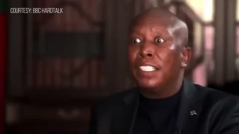 Julius Malema: "I would give weapons to Russia to fight imperialism."