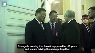 Xi Jinping: 'Change is coming that hasn’t happened in 100 years and we are driving this..