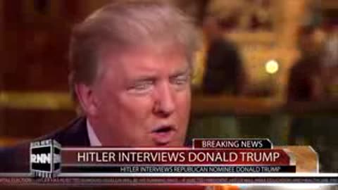 Hitler Rants - Hitler Interviews Donald Trump