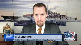 E.J. Antoni: "Now we're up to 33.85 trillion for the federal debt"