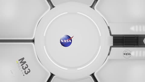 Space Station Fisheye Fly-Through