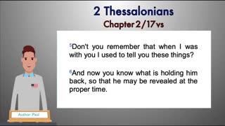 2 Thessalonians Chapter 2