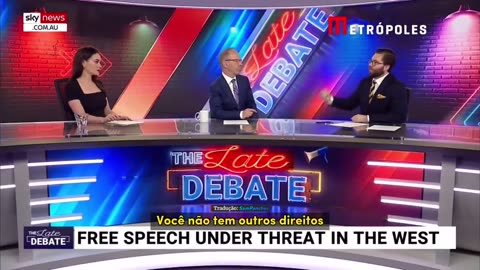 Dictatorship in Brazil • The Late Debate • Liz Storer • SKY News Australia • PT-BR (2024,4,8) ⚜️👀🔥
