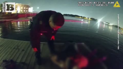 "WE GOT A PULSE": Police SAVE Woman from Car Submerged in Lake