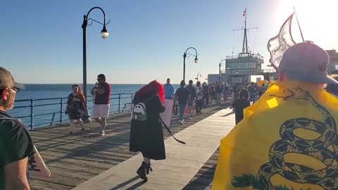 Freedom March, Santa Monica Pier, Part Two