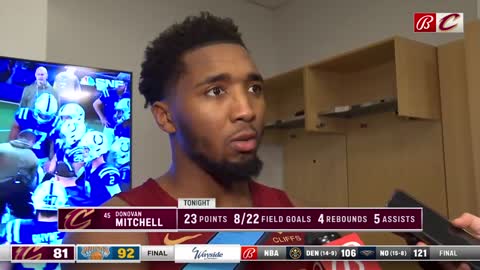Donovan Mitchell reflects on his first game at MSG since joining Cleveland Cavaliers