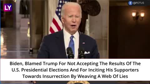 BIDEN MAKES FOOL OF HIMSELF AGAIN OVER JAN 6 ATTACKS. latestly