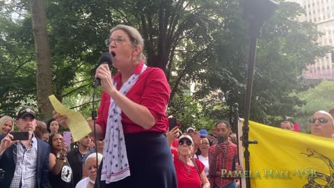 Mary Holland (CHD) spoke at NYC Unions For Choice Protest