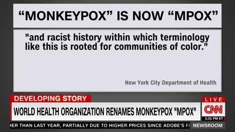 CNN anchor praises WHO for renaming monkeypox as ‘mpox:’ 'Definitely makes sense to change the name'