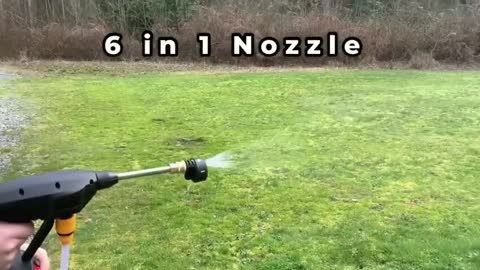 RSPIC Cordless Pressure Washer Battery Powered ，Portable Cordless High Power Cleaner Electric Washer