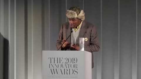 Tyler The Creator Gives Speech at WSJ 2019 Music Innovator Award Presentation