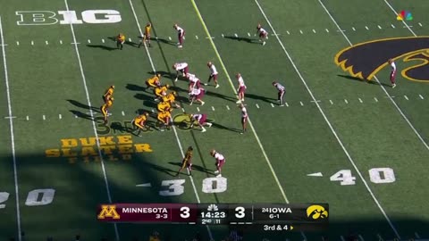 Minnesota vs Iowa Highlights I College Football Week 8 | 2023 College Football