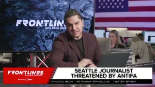 Drew Hernandez calls out Antifa's hypocrisy after a journalist was threatened by far-left extremists