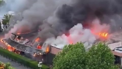 An Entire Mall Burnt Down In The French Riots of 2023😲😲😲