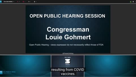 Rep. Louie Gohmert grills FDA officials re: Covid vax for youngest age group