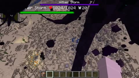 Herobrine Wither vs Wither Storm 7 STAGE in minecraft creepypasta2