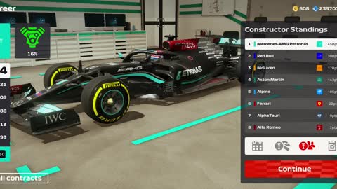 F1 Mobile Racing Career Mode Driving For Mercedes part 2