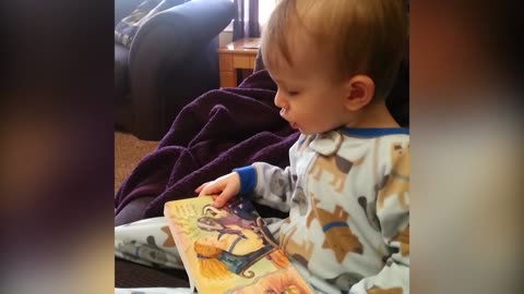 : "Tiny Bookworms: Adorable Toddlers Attempt to Read | Rumble Videos