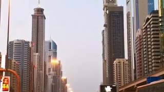 Dubai night view