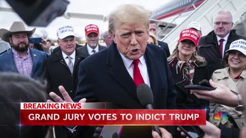 Grand jury votes to indict Trump