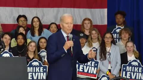 “I Don’t Know What the Hell They’re Going to Impeach Me For” – Biden Tells SoCal Crowd He’s Going to be Impeached if Republicans Take Back House