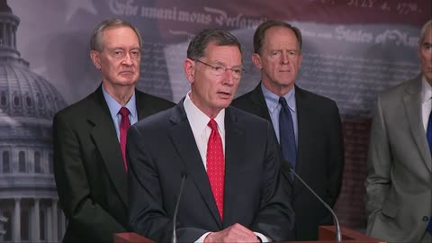 Senators Crapo, Toomey, & Portman hold a press conference to discuss 'Democrats' tax and spending policies