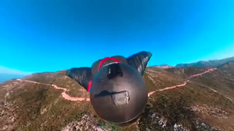 Wingsuit - terrain flying