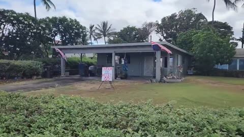 Maui resident displays a Traitor Joe Must Go