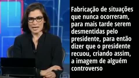 Rede Globo manipula e desinforma infamando Bolsonaro