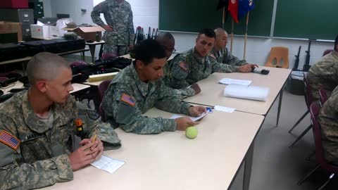 Cadets run their own meetings