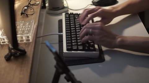 TX 65 Keyboard ASMR Typing Experience! Tangerine Switches, Hannah910 PCB, and Domikey Keycaps Sounds