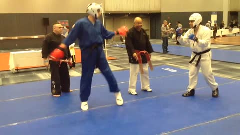 Professor Lux winning 2017 battle of Columbus heavy weight black belt