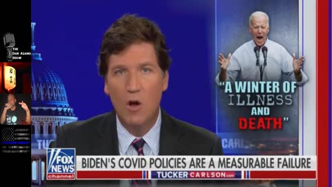 Tucker Goes H.A.M. On Biden 4 Saying The Unvaccinated Will Have A "Winter Of Severe Illness & Death"