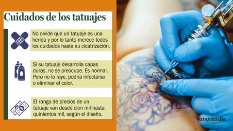 Recomendaciones sobre los tatuajes