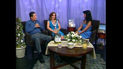 Author Debra Lynn Viteri and her husband Joe Viteri on “Inspired Blessings with Jean Marie Prince