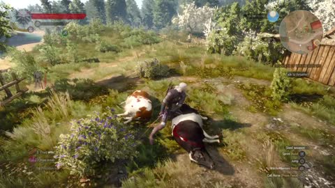 The Witcher 3 This is what happens when you kill innocent cows