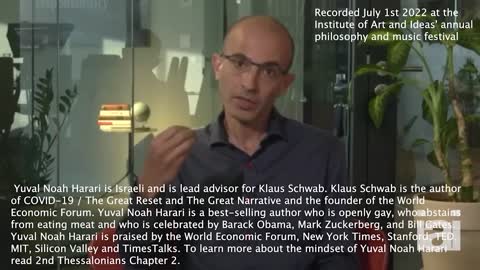 Yuval Noah Harari | "We Are On the Verge of Creating the First Inorganic Lifeforms."