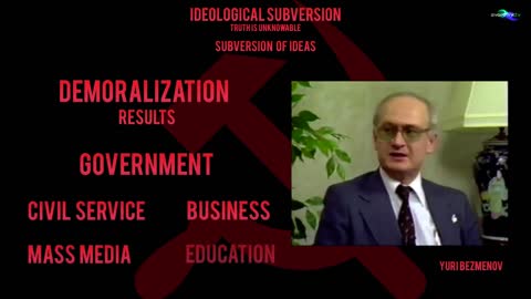Educational - Ideological Subversion - Yuri Bezmenov