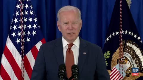 Biden Gets Lost, Claims "Covid Deaths Are Up"