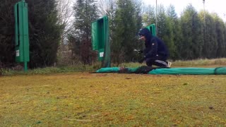 Man Saves Rabbit from Net