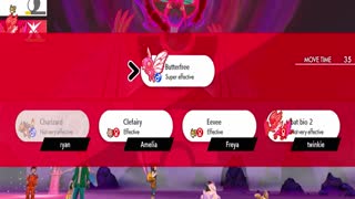 Pokemon Sword and Shield - Butterfree Max Raid Battle Gameplay