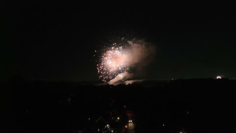 Fireworks July 4, 2023, Summit, New Jersey